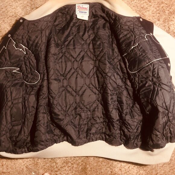 1998 Indians Autographed Game Worn Varsity Jacket +Indians Pro Player Jacket - Picture 7 of 13